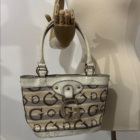 Guess Handbags - Vintage Guess Shoulder Purse/Tote